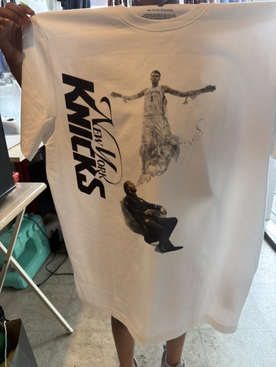 Printed on a t shirt-undefined