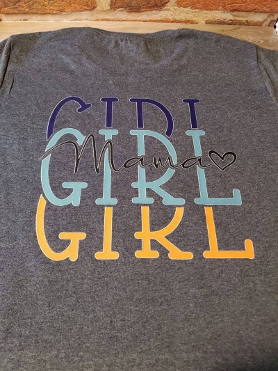 Girl Mama Shirt-undefined