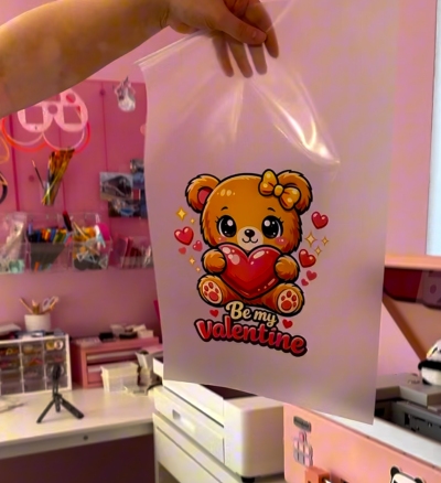 Be my valentine cute bear-undefined