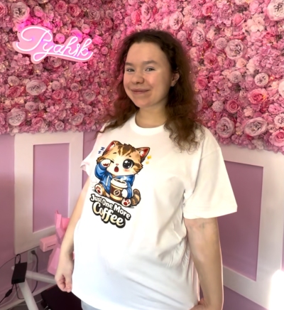 Cute coffee cat-undefined