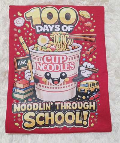 Noodlin though 100 Days of School!-undefined